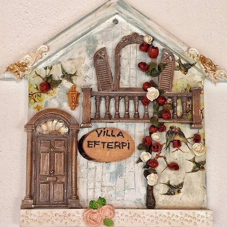 Traditional Villa Efterpi Chalki Town Luaran gambar